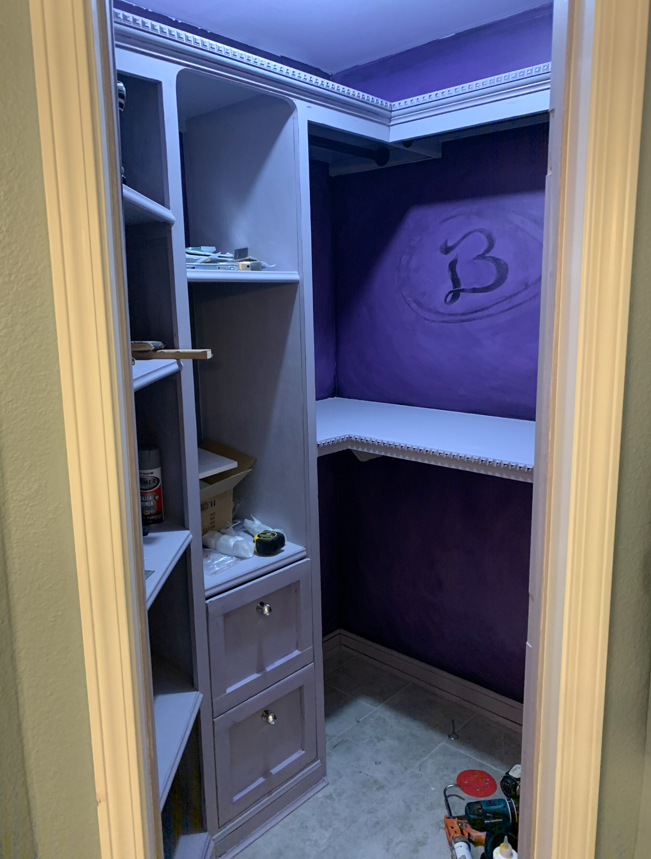 Custom closet built-in installation in Spring, TX thumbnail